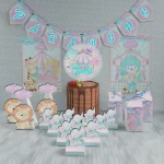 Centro de Mesa Circo Studio, Png e Pdf