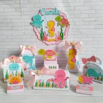 Centro de Mesa Fundo do Mar Menina