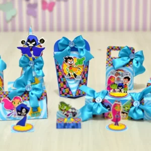 Centro de Mesa Jovens Titãs Studio e Pdf