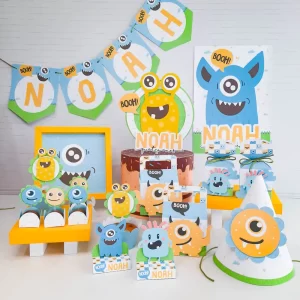 Centro de Mesa Monstrinhos Studio e Pdf