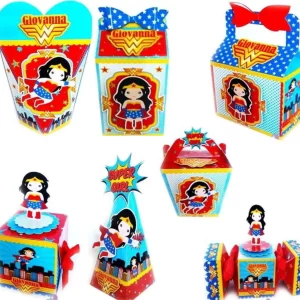 Centro de Mesa Mulher Maravilha Studio