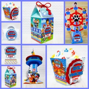 Centro de Mesa Patrulha Canina Studio