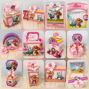 Centro de Mesa Patrulha Canina Studio e Pdf