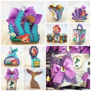 Decoração Aniversário Ariel Studio e Pdf
