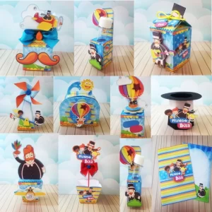 Decoraçao Aniversario Mundo Bita