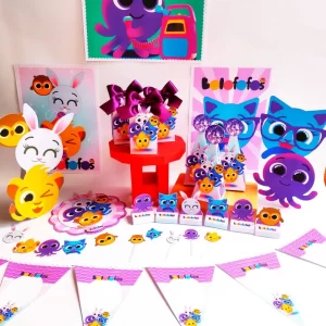 Decoração Bolofofos Rosa Studio e Pdf