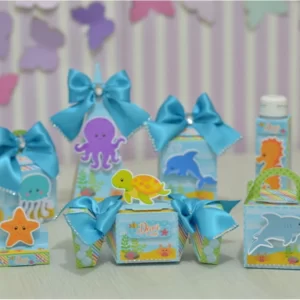 Decoração Festa Fundo do Mar Studio