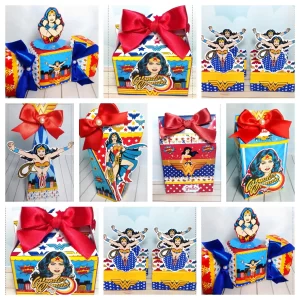 Decoracao Festa Mulher Maravilha Studio