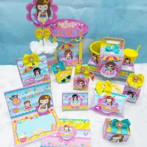 Decoração Festa na Piscina Studio e Pdf