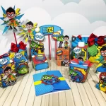 Decoração Jovens Titãs Studio, Png e Pdf