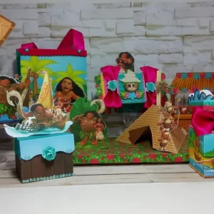 Decoração Moana Simples Studio e Pdf