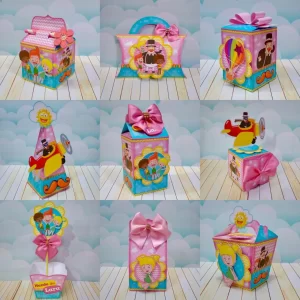 Decoração Mundo Bita Rosa Luxo