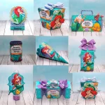 Decoração Pequena Sereia Luxo Studio e Pdf