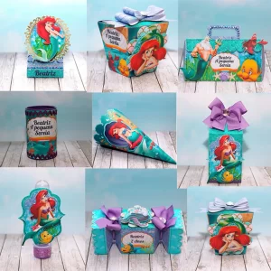 Decoração Pequena Sereia Luxo Studio e Pdf