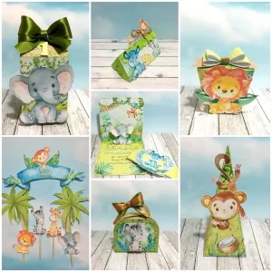 Decoração Safari Menino Studio e Pdf