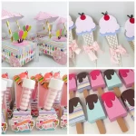 Decoração Tema Sorveteria Studio