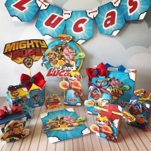 Decoração da Patrulha Canina Studio, Png e Pdf