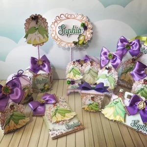 Decoração da Princesa eo Sapo Simples