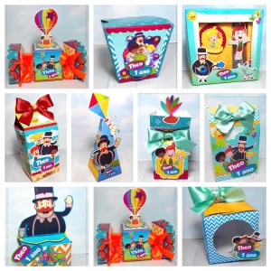 Decoracao de Aniversario Mundo Bita Studio