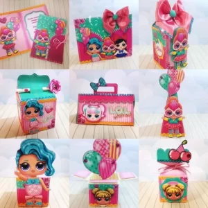 Decoracao de Aniversario da Lol Studio e Pdf