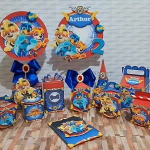 Decoracao de Aniversário da Patrulha Canina