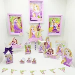Decoração de Aniversário da Rapunzel Simples