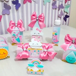 Decoração de Chuva de Amor Studio