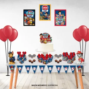 Decoração de Festas Patrulha Canina