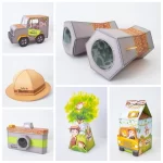 Decoracao de Safari Studio, Png e Pdf