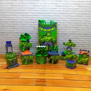 Decoracao do Hulk Festa Infantil Studio