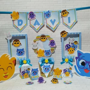 Enfeites Bolofofos Studio, Png e Pdf