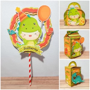 Festa Aniversário Dinossauros Studio e Pdf