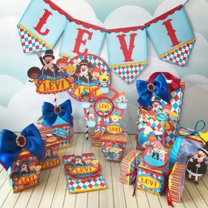 Festa Circo Mundo Bita Studio, Png e Pdf