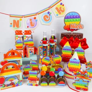 Festa Com o Tema Pop It Studio e Pdf