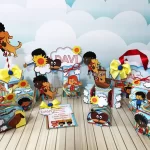 Festa Decoração 3 Palavrinhas Masculino