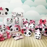 Festa Decoração Pandinha Studio, Png e Pdf