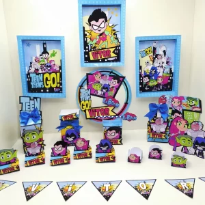 Festa Jovens Titãs Studio, Png e Pdf