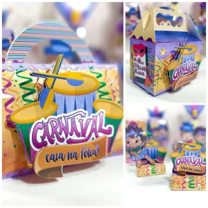 Festa Mesversario Carnaval Studio, Png e Pdf