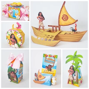 Festa Moana Luxo Studio, Png e Pdf