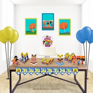 Festa Tema 3 Palavrinhas Studio e Pdf