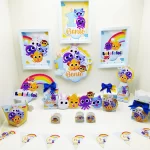 Festa Tema Bolofofos Studio, Png e Pdf