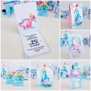 Festa Tema Dinossauros Studio e Pdf