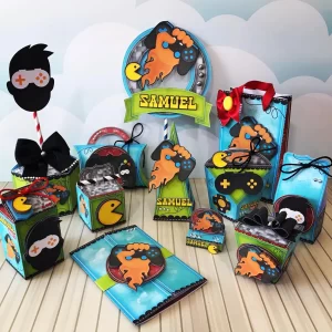 Festa Tema Games Studio, Png e Pdf