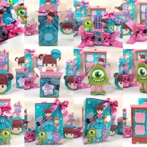 Festa Tema Monstros Sa Studio, Png e Pdf