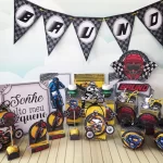 Festa Tema Motocross Studio, Png e Pdf