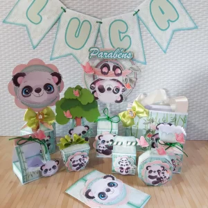 Festa Tema Panda Studio, Png e Pdf