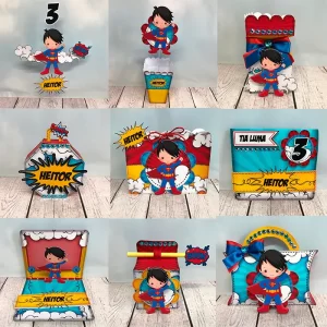 Festa Tema Super Homem Studio e Pdf