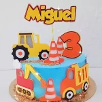 Festa Topo de Bolo Construção Studio