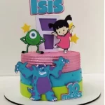 Festa Topo de bolo Monstros SA Studio