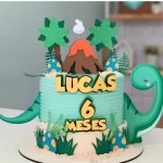 Festa Topper Bolo Dinossauro Studio